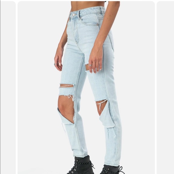 Adika Davis Straight Leg Jeans size M - Picture 2 of 5